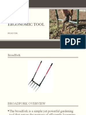 Ergonomic Tool Broadfork