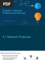 Chapter 4: Network Protocols and Services: CCNA Cybersecurity Operations v1.1