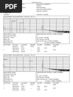 OTDR Test Report Analysis Sample | PDF | Optical Fiber | Attenuation