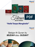 Materi Pelatihan Tikrar