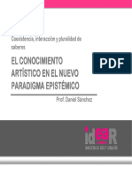 El Conocimiento Artistico en El Nuevo Paradigma Epistemico