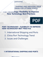 International Shipping Issues and Port Technology Trends