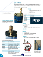 Air Operated Oil Pumps: PL192 PL191