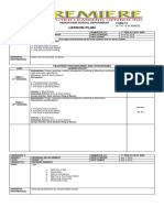 Lesson Plan: Senior High School Department Form T2