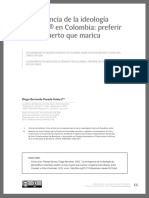 La emergencia de la ideología de Género en Colombia