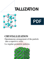 Lecture4 Crystallization