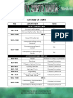 Accountancy Week Schedule of Events Revised