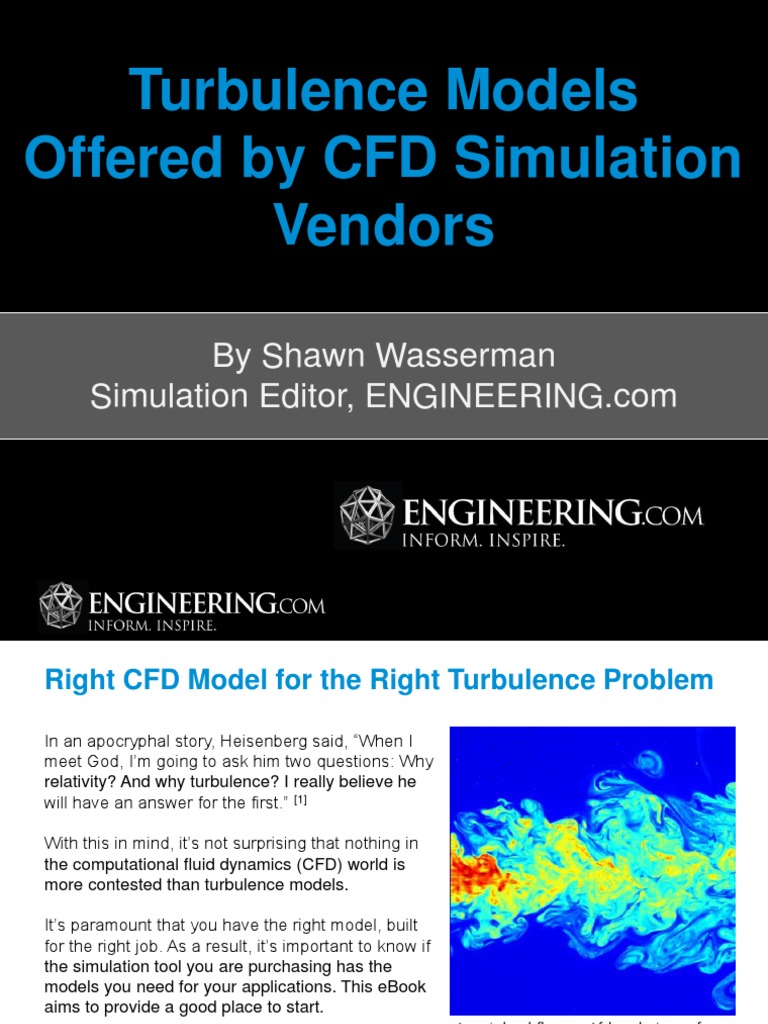 Turbulence Models | PDF | Computational Fluid Dynamics | Fluid Dynamics