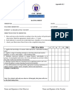 Appendix K COT