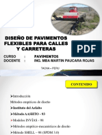 U3 SEMANA 2 y 3 DISEÑO DE PAVIMENTOS FLEXIBLES PDF