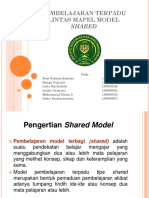 Pembelajaran Terpadu Lintas Mapel Model Shared