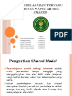 Pembelajaran Terpadu Lintas Mapel Model Shared