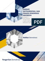 Kelompok 4 - Hakikat, Instrumentasi, Dan Praksis Demokrasi Indonesia