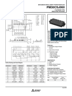 igbt module PM30CSJ060.pdf