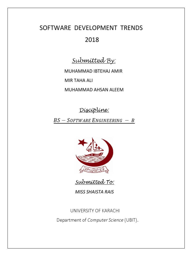 Software Development Trends | PDF | Virtual Reality | Computer Security