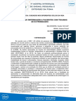 Assistência de Enfermagem A Pacientes Com Traumas de Extremidades