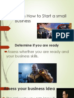 Steps How To Start A Small Business