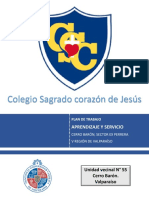 Plan de Trabajo - Aprendizaje y Servicio PDF