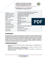 Mec 244 Termodinamica Tecnica of