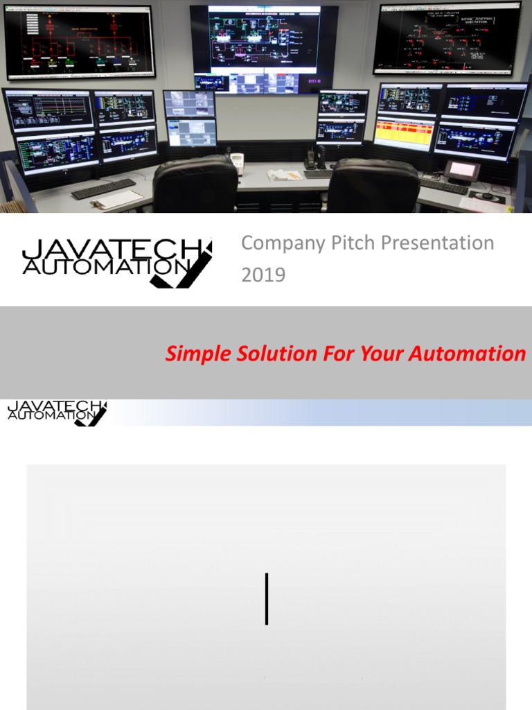 Javatech Automation Solutions Overview | PDF | Automation | Systems ...