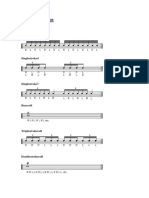 40 Rudimentos y double bass workout para bateria.pdf