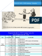 Welcome To The PMCDP 2003 - PMP Training - Mumbai