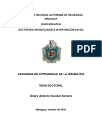 Tesis Doctoral Esquemas de Aprendizaje de La Gramática