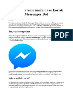 3 Načina Na Koje Može Da Se Koristi Facebook Messenger Bot