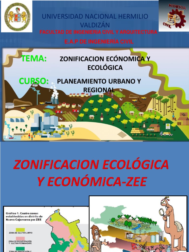 Zonificacion Ecologica Y Economica Pdf Planificación Urbana