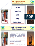 Planificación de Pozos y Selección de Taladros