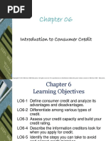 Chapter 6 - Introduction to Consumer Credit