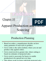 Apparel Production and Global Sourcing