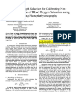 The Wavelength Selection For Calibrating PPG PDF
