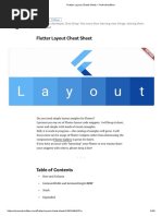 Flutter Layout Cheat Sheet - ProAndroidDev