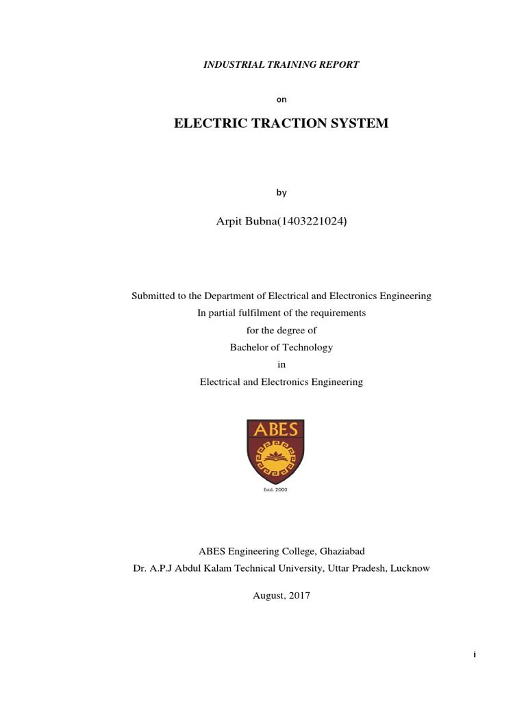 DMRC Electric Traction System Report | PDF | Electrical Substation ...