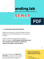 Resumo da Master Class da SEMAP com as Irmãs Alcântaras sobre o Mapa da Empatia e Valor Percebido