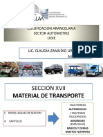 Clasificacion Arancelaria Automotriz PDF