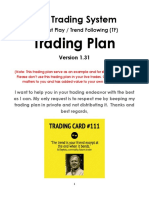Breakout Play (Trend Following) - Trading Plan - Full (Sample)