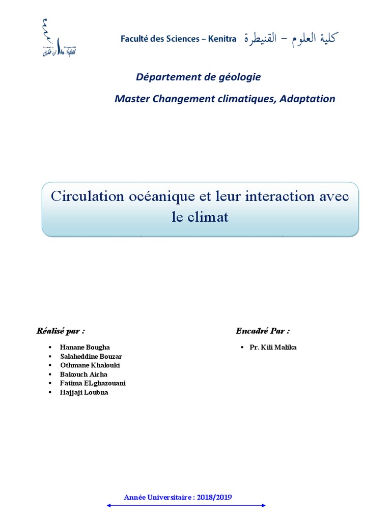 Circulation océanique et climat PDF Acidification des océans — free download