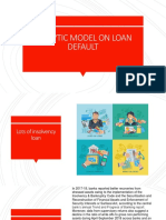 Analytic Model Identifies Loan Defaults Early