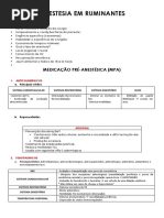 Anestesia Em Ruminante e Suinos