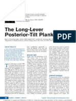 The Long Lever Posterior Tilt Plank