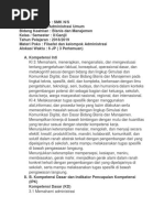 RPP Administrasi Umum