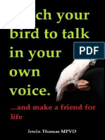 Teach Your Bird To Talk in Your - Irwin Thomas MVPD