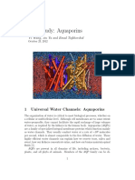 Case Study: Aquaporins: Yi Wang, Jin Yu and Emad Tajkhorshid