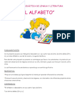 2 GRADO SECUENCIA DIDÁCTICA DE LENGUA Y LITERATURA El Alfabeto