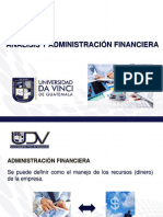 1.- Analisis y Administración Financiera