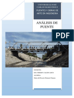 Informe Del Puente La Villa
