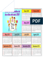 CALENDARIO 2019