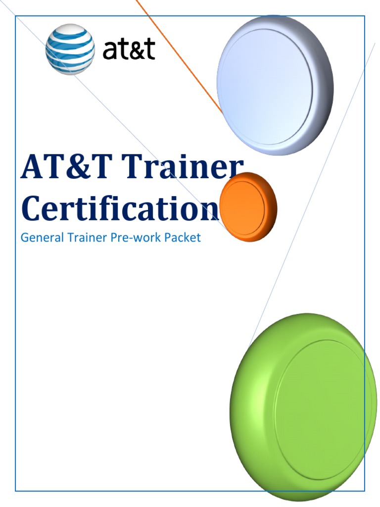 General Trainer Pre-Work Support Chat | PDF | Learning Styles | At&T